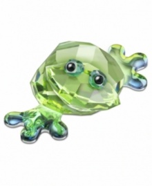 It's easy being green in Swarovski crystal. Straight from the Lovlots City Park, Romeo the frog hops into your heart with his emerald eyes and irresistible grin. It's easy being green in Swarovski crystal. Straight from the Lovlots City Park, Romeo the frog hops into your heart with his emerald eyes and irresistible grin.