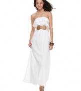 Get that goddess look with a flowing maxi from Trixxi. Bonus, the belted waist defines your figure and gives you shape.