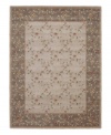 A triumph of texture and tone, this awe-inspiring rug brings life to any room with its latticework of blossoms and vines finished in a soft, pleasing palette. Bearing the rich patina of premium-quality Opulon(tm) yarns, each rug boasts a densely woven and strikingly luxurious pile that's a pleasure to touch and admire. One-year warranty.