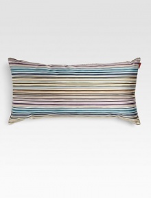 A kaleidoscope of checks lend graphic color to this slim, decorative pillow, the perfect signature accent to any home. Zip closure24W X 12HCottonDry cleanMade in Italy A kaleidoscope of checks lend graphic color to this slim, decorative pillow, the perfect signature accent to any home. Zip closure24W X 12HCottonDry cleanMade in Italy