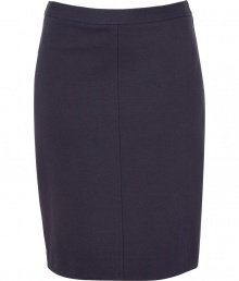 Elevate your office-ready style in this flattering pencil skirt from DKNY - High waist, front seam detail, back slit, concealed back zip closure, slim fit - Wear with a cashmere pullover or oversized blouse and classic pumps Elevate your office-ready style in this flattering pencil skirt from DKNY - High waist, front seam detail, back slit, concealed back zip closure, slim fit - Wear with a cashmere pullover or oversized blouse and classic pumps