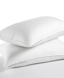 Cradle your head and neck in the ultra-plush comfort of the Calvin Klein Collection Luxe Down Alternative Pillow. Featuring a luxurious down-like fill for a fluffy loft and adjustable support. The easy-care removable cover is finely woven of a natural, soft lyocell/cotton blend in a smooth 300 thread count. Cradle your head and neck in the ultra-plush comfort of the Calvin Klein Collection Luxe Down Alternative Pillow. Featuring a luxurious down-like fill for a fluffy loft and adjustable support. The easy-care removable cover is finely woven of a natural, soft lyocell/cotton blend in a smooth 300 thread count.