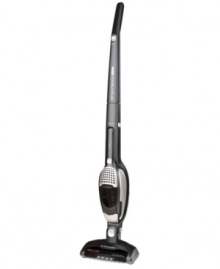 Two-in-one technology makes it easy to clean up the whole house! Tackle carpets and hard floors with the stick design, then pop out the handheld component & move on to upholstery, stairs and other hard-to-reach areas. Packed with exclusive Brushroll Clean Technology™, this vacuum gets tangled hair & deep-down dirt at just the touch of a button and keeps suction at its max with bagless, cyclonic innovation. 2-year warranty. Two-in-one technology makes it easy to clean up the whole house! Tackle carpets and hard floors with the stick design, then pop out the handheld component & move on to upholstery, stairs and other hard-to-reach areas. Packed with exclusive Brushroll Clean Technology™, this vacuum gets tangled hair & deep-down dirt at just the touch of a button and keeps suction at its max with bagless, cyclonic innovation. 2-year warranty.