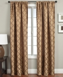 A rich world Ogee design is taken from ancient textiles and brought straight to your window's view. Offered in an array of tones, the Samara solid panel lends exquisite texture and flattering sheen to any room. A rich world Ogee design is taken from ancient textiles and brought straight to your window's view. Offered in an array of tones, the Samara solid panel lends exquisite texture and flattering sheen to any room.