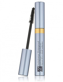 All Weather/All Waterproof. Gorgeous lashes just the way you love them. Full, curled, sexy. And virtually indestructible. Now lashes look beautiful in all wet conditions, from steamy humidity to a splash in the pool. Sumptuous Waterproof gives you all the weightless volume, lift and curl of the originalplus advanced total waterproofing. Exclusive BrushComber™ thickens like a brush, defines like a comb. Why save it for a rainy day? 