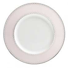 World-renowned fashion designer Monique Lhuillier collaborated with Waterford to create this fine china plate in beautiful blush tones adapted from her brilliant couture bridal gowns and red carpet creations. World-renowned fashion designer Monique Lhuillier collaborated with Waterford to create this fine china plate in beautiful blush tones adapted from her brilliant couture bridal gowns and red carpet creations.