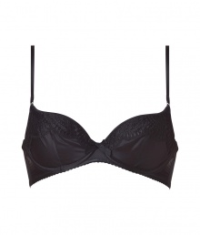 Channel retro pin-up style in this luxe bra from Elle MacPherson Intimates - Lace detailed cups, d?colletage-enhancing push-up style, thin adjustable straps, back hook and eye closure - Perfect under virtually any outfit or paired with matching panties for stylish lounging Channel retro pin-up style in this luxe bra from Elle MacPherson Intimates - Lace detailed cups, d?colletage-enhancing push-up style, thin adjustable straps, back hook and eye closure - Perfect under virtually any outfit or paired with matching panties for stylish lounging