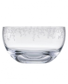 Etched with stems of leafy foliage, the lovely Gardner Street bowl from kate spade emanates fresh, contemporary elegance in luminous crystal. A beautiful gift for style-minded brides. Etched with stems of leafy foliage, the lovely Gardner Street bowl from kate spade emanates fresh, contemporary elegance in luminous crystal. A beautiful gift for style-minded brides.