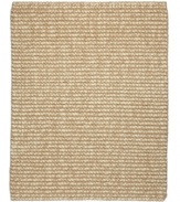 Strong jute fibers are interwoven with thick wool, forming impeccable texture and resilient construction in the stylish Zatar area rug. Through precise handmade craftsmanship, this unique home accent is made specially for the modern home.