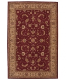Indulge in the ornate beauty of this traditionally styled rug from Nourison's Heritage Hall collection. Hard twist wool yarns are specially dyed to achieve a vintage patina, resulting in a look that's timelessly elegant. Indulge in the ornate beauty of this traditionally styled rug from Nourison's Heritage Hall collection. Hard twist wool yarns are specially dyed to achieve a vintage patina, resulting in a look that's timelessly elegant.