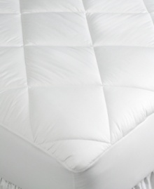 Settle in for a peaceful, sneeze-free night's rest with Martha Stewart Collection's Allergy Wise mattress pad. Crafted of pure cotton, this mattress pad features antimicrobial fill for serious protection against allergens. Quilted box-top construction adds an extra layer of softness to your bed. Settle in for a peaceful, sneeze-free night's rest with Martha Stewart Collection's Allergy Wise mattress pad. Crafted of pure cotton, this mattress pad features antimicrobial fill for serious protection against allergens. Quilted box-top construction adds an extra layer of softness to your bed.
