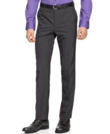 The unique micro-check pattern on these trousers from American Rag gives your style a bold look. The unique micro-check pattern on these trousers from American Rag gives your style a bold look.