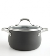 A good, hearty soup should stick to your ribs, but not to your cookware. The Calphalon Unison soup pot features the exclusive Slide nonstick cooking surface, providing even heating and revolutionary release for exceptional results. Lifetime warranty.