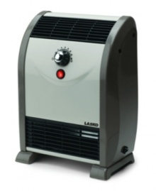 Let this portable heater take control with its ingenious heat regulation system that automatically adjusts output as the temperature of the room changes for constant comfort at home. The space-saving design uses fan-forced circulation to provide heating at floor level so the room is completely consumed by your ideal temp. 3-month warranty. Model 5812. Let this portable heater take control with its ingenious heat regulation system that automatically adjusts output as the temperature of the room changes for constant comfort at home. The space-saving design uses fan-forced circulation to provide heating at floor level so the room is completely consumed by your ideal temp. 3-month warranty. Model 5812.