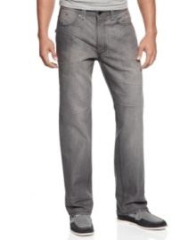 Whether it's a night out on the town or a kick-back weekend, these Sean John jeans will be your go-to player. Whether it's a night out on the town or a kick-back weekend, these Sean John jeans will be your go-to player.