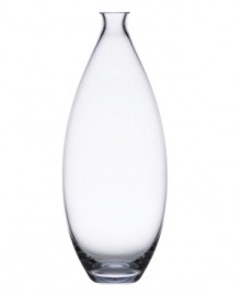 Tall and modern with a teardrop shape and narrow spout, this Lenox Garden vase is an elegant showcase for calla lilies and other long-stemmed blossoms. Perfect for any space and shade of bouquet in luminous glass. Qualifies for Rebate Tall and modern with a teardrop shape and narrow spout, this Lenox Garden vase is an elegant showcase for calla lilies and other long-stemmed blossoms. Perfect for any space and shade of bouquet in luminous glass. Qualifies for Rebate