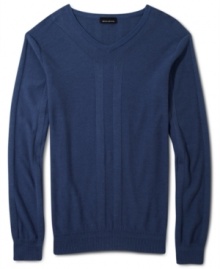 Soft and stylish, this DKNY Jeans sweater has a classic look great for work or the weekend. Soft and stylish, this DKNY Jeans sweater has a classic look great for work or the weekend.