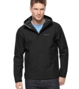 Weather anything. This active jacket from Marmot can handle just about anything. (Clearance)