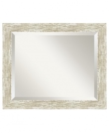 Whitewash is beachy chic on the ribbed wooded frame of the Cape Cod wall mirror. Fitting for a seaside home but delightfully rustic in the country too, this room-defining piece has a relaxed, natural aura. Whitewash is beachy chic on the ribbed wooded frame of the Cape Cod wall mirror. Fitting for a seaside home but delightfully rustic in the country too, this room-defining piece has a relaxed, natural aura.