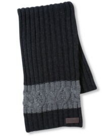 This winter, the best accessories come in chunky textures and simple constructions. Case in point: Tommy Hilfiger's ribbed knit with a band of decorative cabling. This winter, the best accessories come in chunky textures and simple constructions. Case in point: Tommy Hilfiger's ribbed knit with a band of decorative cabling.