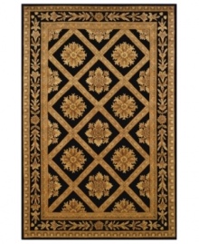 Inspired by intricate details of 18th and 19th century interior decor, this exquisite rug brings luxury to any living room, dining area or hallway. Hand-tufted of wool, the Maison rug offers exquisite design details and a rich, velvety pile. Inspired by intricate details of 18th and 19th century interior decor, this exquisite rug brings luxury to any living room, dining area or hallway. Hand-tufted of wool, the Maison rug offers exquisite design details and a rich, velvety pile.