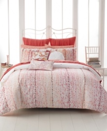 Adorn your Scarlett bed from Style&co. with this decorative pillow, featuring a charming bird perched on a branch for a whimsical appeal. Finished with embroidered trim. Adorn your Scarlett bed from Style&co. with this decorative pillow, featuring a charming bird perched on a branch for a whimsical appeal. Finished with embroidered trim.