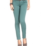 Go for a warm color palate this fall with these chic skinnies from Celebrity Pink Jeans. Pair it with a cute blouse for a polished yet easy-to-wear look!