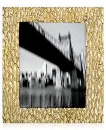 A matte, organic texture lends chic distinction to handcrafted Devore picture frames, featuring the distinct aesthetic of Donna Karan by Lenox. With a bronze or silver cast and fine wooden back. A matte, organic texture lends chic distinction to handcrafted Devore picture frames, featuring the distinct aesthetic of Donna Karan by Lenox. With a bronze or silver cast and fine wooden back.