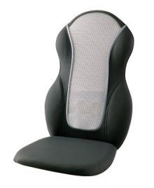 Create an environment of stress-reducing relaxation and relief. This convenient cushion uses a real massage chair mechanism and soothing heat that'll have you melting in any seat. Four independent rollers travel up and down the back, targeting any area with advanced microprocessor control. Two-year warranty. Model QRM-400H. Create an environment of stress-reducing relaxation and relief. This convenient cushion uses a real massage chair mechanism and soothing heat that'll have you melting in any seat. Four independent rollers travel up and down the back, targeting any area with advanced microprocessor control. Two-year warranty. Model QRM-400H.