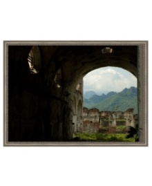 Take a look back in time with Ashley Beck's intriguing gallery-wrap canvas print. Dramatic archways frame an ancient landscape for a piece that's rich with history. Take a look back in time with Ashley Beck's intriguing gallery-wrap canvas print. Dramatic archways frame an ancient landscape for a piece that's rich with history.