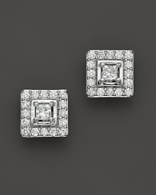 Diamonds set in 14K. white gold. Diamonds set in 14K. white gold.