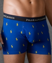 Crafted in soft cotton jersey with a hint of stretch, the essential boxer brief offers the ultimate in shape and support.