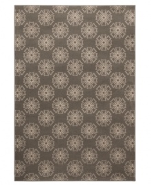 Intriguing star medallions cascade in rich neutrals across this Tribecca area rug, creating a sophisticated, yet casual ground for any contemporary decor. Woven of soft polypropylene for superior stain resistance and durability. (Clearance) Intriguing star medallions cascade in rich neutrals across this Tribecca area rug, creating a sophisticated, yet casual ground for any contemporary decor. Woven of soft polypropylene for superior stain resistance and durability. (Clearance)