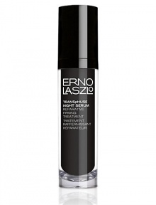 Anti-aging night serum boosts collagen production to reduce fine lines and wrinkles, replenishes moisture to plump the skin and repairs/defends against environmental damage. Made in USA. 1 oz. Anti-aging night serum boosts collagen production to reduce fine lines and wrinkles, replenishes moisture to plump the skin and repairs/defends against environmental damage. Made in USA. 1 oz.