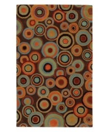 Make every day more fun. A playful burst of color and charisma, this lively area rug makes a dramatic splash in every space. Hand-washed and hand-finished for a vibrant sheen, this expressive piece offers the incredibly soft feel of New Zealand wool. Make every day more fun. A playful burst of color and charisma, this lively area rug makes a dramatic splash in every space. Hand-washed and hand-finished for a vibrant sheen, this expressive piece offers the incredibly soft feel of New Zealand wool.