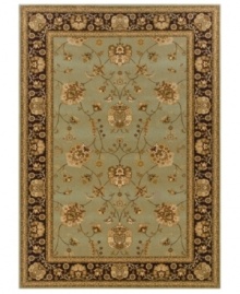 A visual treat composed of intertwining vines, branches and blossoms on a soft blue ground, this area rug from Sphinx impresses with unsurpassed beauty. Woven on the most advanced Axminster looms from only the finest materials, including premium New Zealand wool. A visual treat composed of intertwining vines, branches and blossoms on a soft blue ground, this area rug from Sphinx impresses with unsurpassed beauty. Woven on the most advanced Axminster looms from only the finest materials, including premium New Zealand wool.