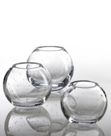 The Larabee Dot rose bowl is the perfect decoration for any tabletop or mantle. Etched polka-dots on clear crystal lend elegance to your home. The Larabee Dot rose bowl is the perfect decoration for any tabletop or mantle. Etched polka-dots on clear crystal lend elegance to your home.