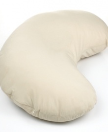 The ultimate Crown Jewel pillow from Sealy is now made specially for the mother-to-be. The curved shape of this pure cotton maternity pillow keeps your body aligned as you sleep, ensuring you stay comfortable throughout the night and wake up well-rested each day! The ultimate Crown Jewel pillow from Sealy is now made specially for the mother-to-be. The curved shape of this pure cotton maternity pillow keeps your body aligned as you sleep, ensuring you stay comfortable throughout the night and wake up well-rested each day!