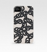 Protect your iPhone® in style with a bold snap-on case in a graphic chain print.Printed plastic2¼W X 4½H X ½DImported Please note: iPhone® not included. 