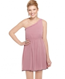 Master the art of flirty style with this one-shoulder dress from Be Bop that wears like a braided dream! The perfect little number for an outdoor fete. Master the art of flirty style with this one-shoulder dress from Be Bop that wears like a braided dream! The perfect little number for an outdoor fete.