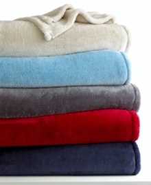 Get cozy on chilly nights with this luxuriously soft blanket from Berkshire, featuring ultra-plush texture and a light sheen for added interest. Your choice of five sophisticated hues. Get cozy on chilly nights with this luxuriously soft blanket from Berkshire, featuring ultra-plush texture and a light sheen for added interest. Your choice of five sophisticated hues.