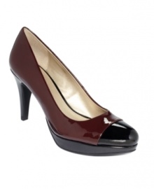 Slip on the Clareta pumps by Bandolino and your look will be instantly polished to perfection. Slip on the Clareta pumps by Bandolino and your look will be instantly polished to perfection.