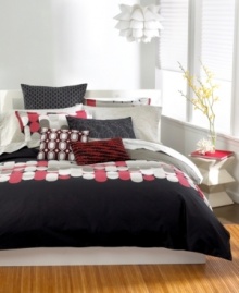 Rich color and texture are interwoven to create the ultimate mixture of fashion and texture with the Alpha decorative pillow. Coordinate with other Bar III decorative pillows to complete your ideal bedding arrangement. Rich color and texture are interwoven to create the ultimate mixture of fashion and texture with the Alpha decorative pillow. Coordinate with other Bar III decorative pillows to complete your ideal bedding arrangement.
