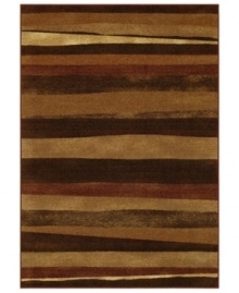 Anchor your space with earthbound appeal with Dalyn's gorgeous Monterey rug. Inspired by the elements, chocolate, hazelnut and amber swaths blend together for a warm, rich result, making the rug a natural addition to your contemporary decor. Anchor your space with earthbound appeal with Dalyn's gorgeous Monterey rug. Inspired by the elements, chocolate, hazelnut and amber swaths blend together for a warm, rich result, making the rug a natural addition to your contemporary decor.