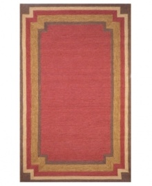 Indoors or out, this versatile rug offers inviting style and just the right amount of softness. A durable blend of polypropylene and acrylic fibers make the Promenade rug a lasting addition to patios, pool-sides or family rooms. UV-stabilized to resist fading from sunlight. Indoors or out, this versatile rug offers inviting style and just the right amount of softness. A durable blend of polypropylene and acrylic fibers make the Promenade rug a lasting addition to patios, pool-sides or family rooms. UV-stabilized to resist fading from sunlight.
