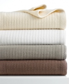 Add an extra layer of comfort to your bed with this Calvin Klein mini stripe textured throw featuring thin bands of twill that form an all-over herringbone pattern. Add an extra layer of comfort to your bed with this Calvin Klein mini stripe textured throw featuring thin bands of twill that form an all-over herringbone pattern.