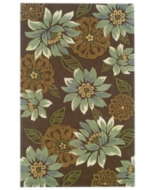 Delight the senses with Sphinx's lively Utopia rug. Inspired by the beauty of a wildflower garden in bloom, the rug features outspoken blossoms in soft blues and earthy tones for a gorgeous addition to your home. With an ultrasoft, lustrous finish for a blissful result. Delight the senses with Sphinx's lively Utopia rug. Inspired by the beauty of a wildflower garden in bloom, the rug features outspoken blossoms in soft blues and earthy tones for a gorgeous addition to your home. With an ultrasoft, lustrous finish for a blissful result.