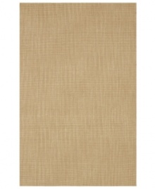Lay down a streamlined, casual look that enhances any setting with the Sandbar area rug from Dalyn. Durable nylon strands present nature-inspired style while cozy wool fibers complete the construction with sophisticated minimalism. Hand-loomed in India for impeccable quality. Lay down a streamlined, casual look that enhances any setting with the Sandbar area rug from Dalyn. Durable nylon strands present nature-inspired style while cozy wool fibers complete the construction with sophisticated minimalism. Hand-loomed in India for impeccable quality.