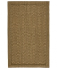 A central scalloped motif creates an intriguing design in the softest hues, offering a new and dramatic area rug from Lauren Ralph Lauren. Machine-made in India of the finest sisal fibers. A central scalloped motif creates an intriguing design in the softest hues, offering a new and dramatic area rug from Lauren Ralph Lauren. Machine-made in India of the finest sisal fibers.