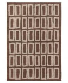 Abstract rectangles in soft neutral tones create a casual and carefree design in the Tribecca area rug from Sphinx. Machine woven from soft and durable polypropylene, this piece is ideal for kids, pets and high traffic areas. (Clearance) Abstract rectangles in soft neutral tones create a casual and carefree design in the Tribecca area rug from Sphinx. Machine woven from soft and durable polypropylene, this piece is ideal for kids, pets and high traffic areas. (Clearance)